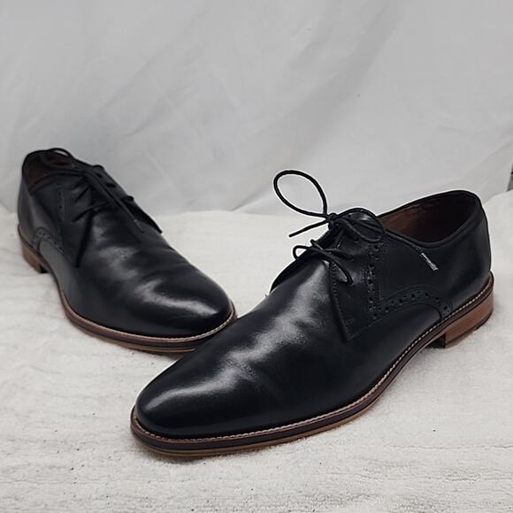 ●JOHNSTON & MURPHY● CONRAD PLAIN TOE ●LEATHER● ELEGANT● OXFORD● MENS 12 VGUC - Picture 6 of 16